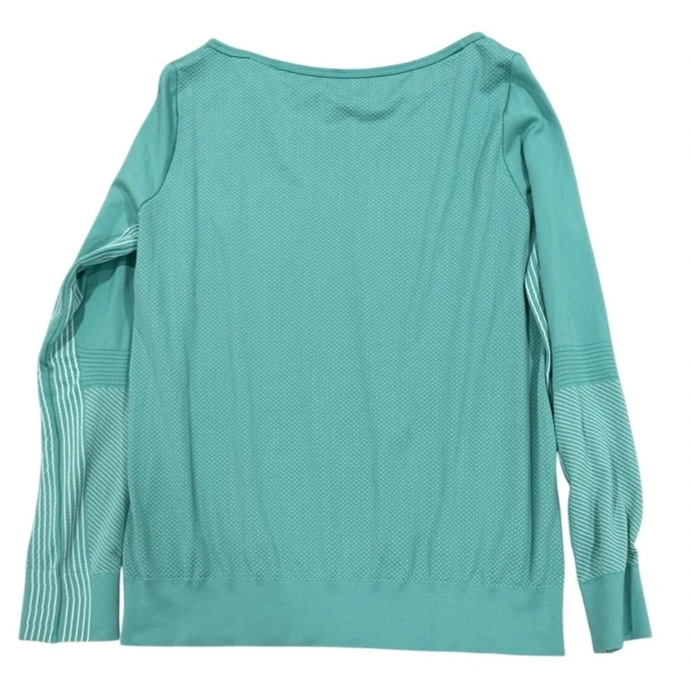 Nike Womens Dri Fit‎ Training Long Sleeve Top Aqua Size Large
